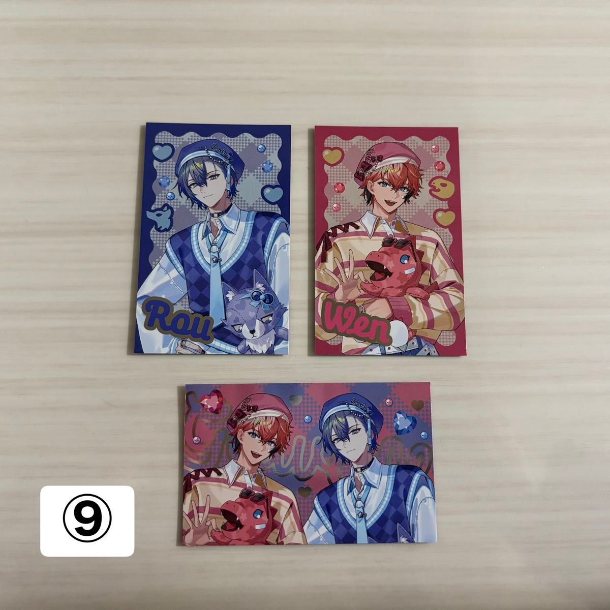 にじさんじ ぎゃうるふ チェキ風カード 2枚セット｜Yahoo!フリマ（旧