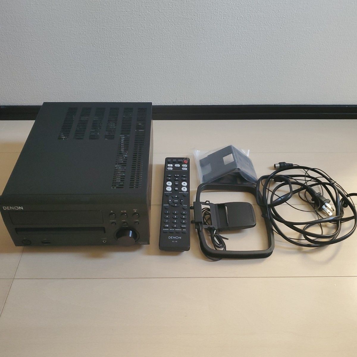 送料無料 DENON 純正品 RC-976 正常美品 AVC-2890用オーディオリモコン