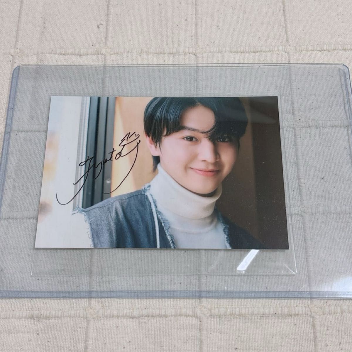海月様専用 藤本洸大 ブロマイド 1枚 サイン入り｜Yahoo!フリマ（旧