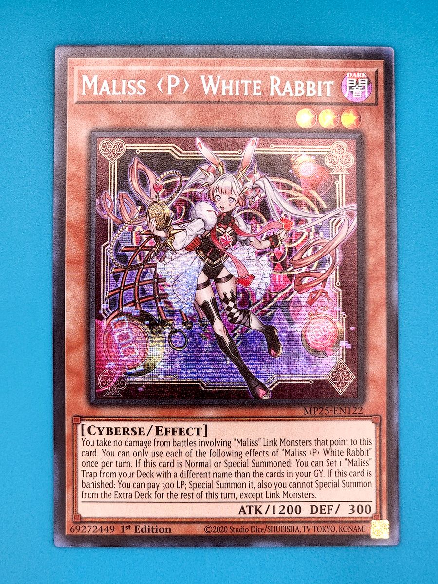 M∀LICE〈P〉White Rabbit　プリズマティックシークレット 遊戯王 M∀LICE〈P〉White Rabbit プリズマティックシークレット