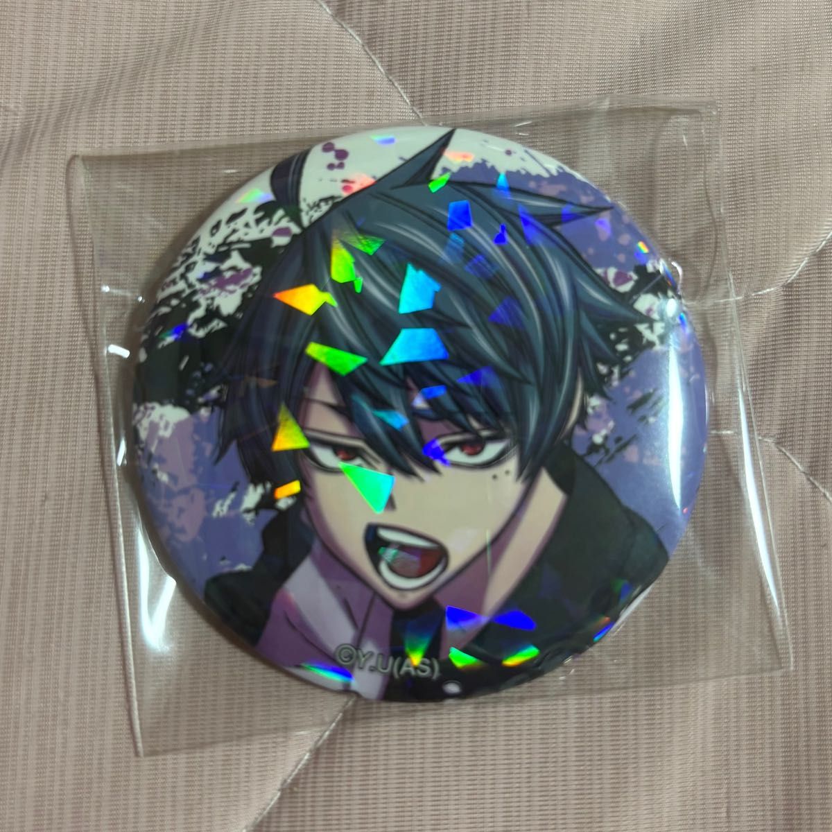 桃源暗鬼 マズル ホログラム缶バッジ ロフト 一ノ瀬四季28 桃源暗鬼