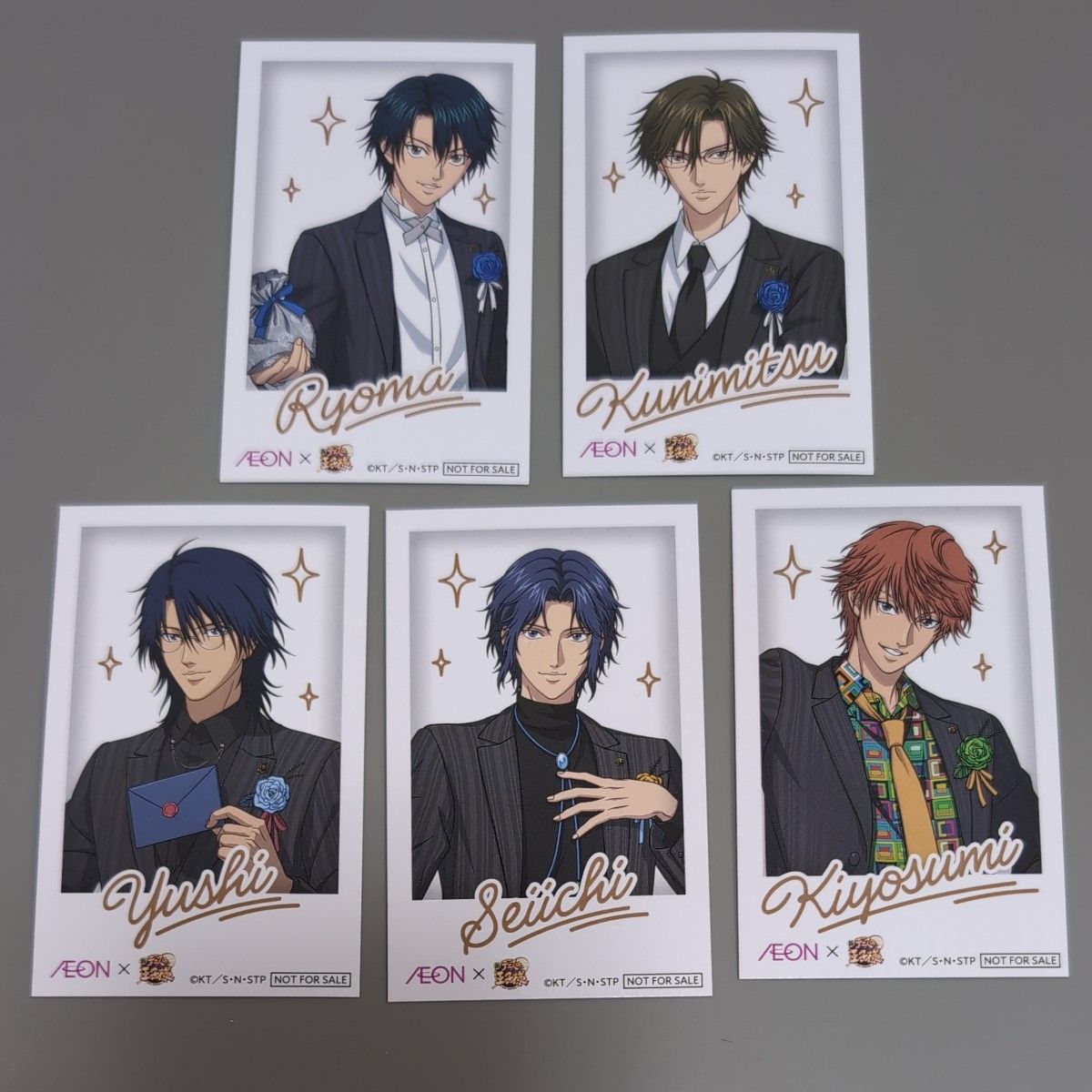 新テニスの王子様 イオン特典 チェキ風カード 手塚国光 2枚 テニプリ