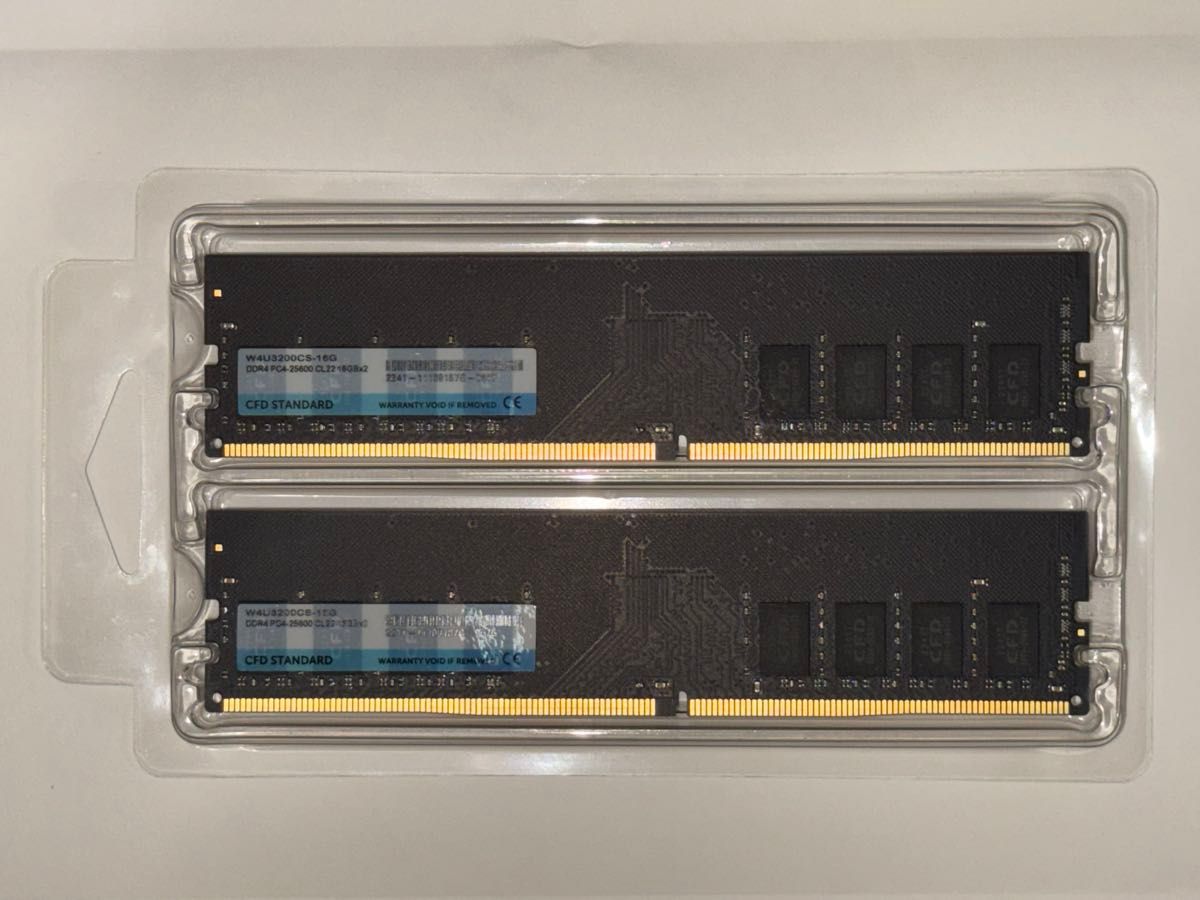 CFD DDR4-3200 16GB 2本 32GBセット hynixチップ 正常動作品｜Yahoo