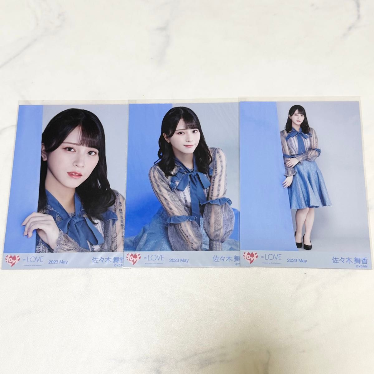 イコラブ ＝LOVE 佐々木舞香 好きって言えなかった② 制服 生写真