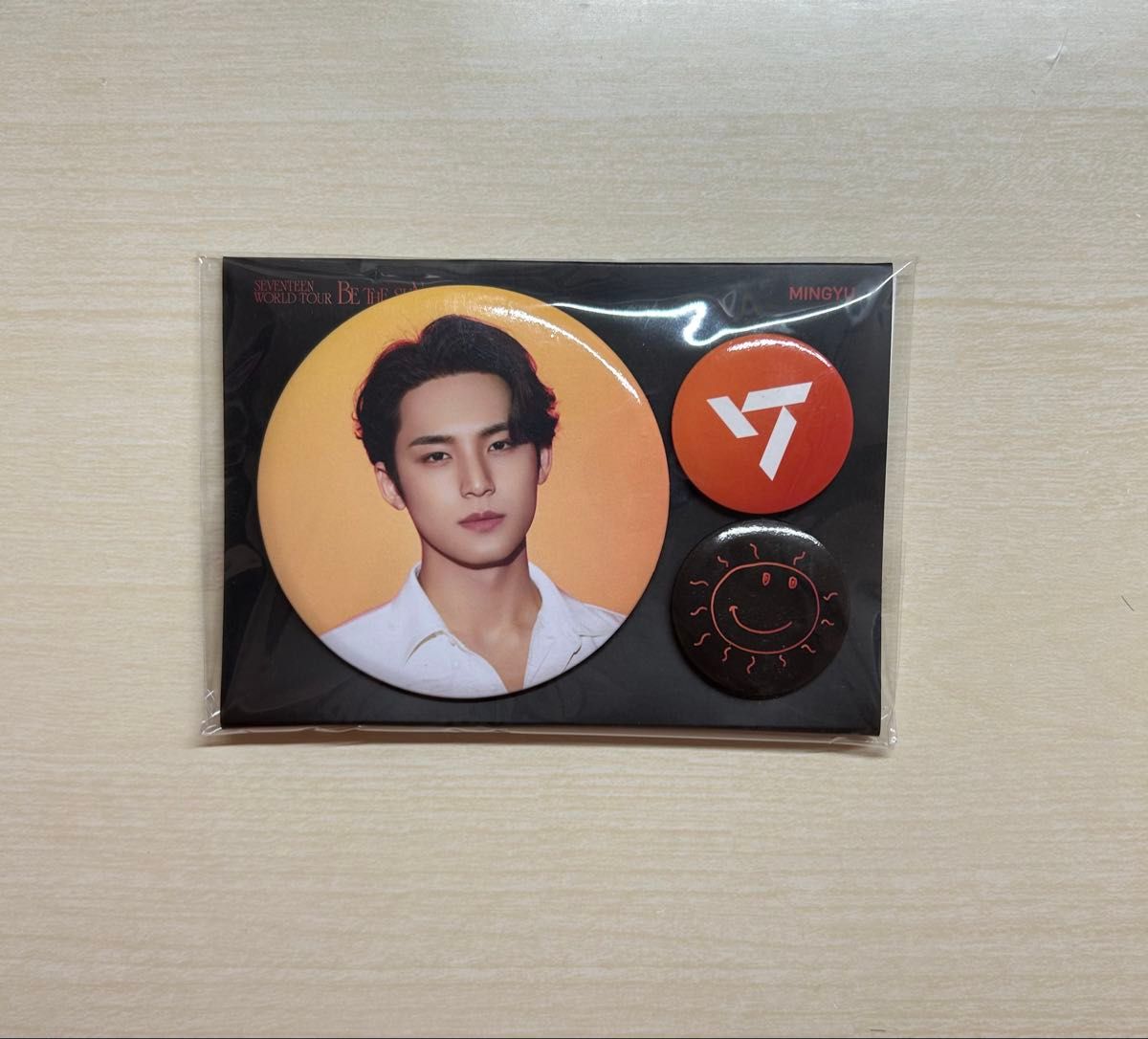 SEVENTEEN セブチ ミンギュ うちわ Be the sun ソウルコン｜Yahoo