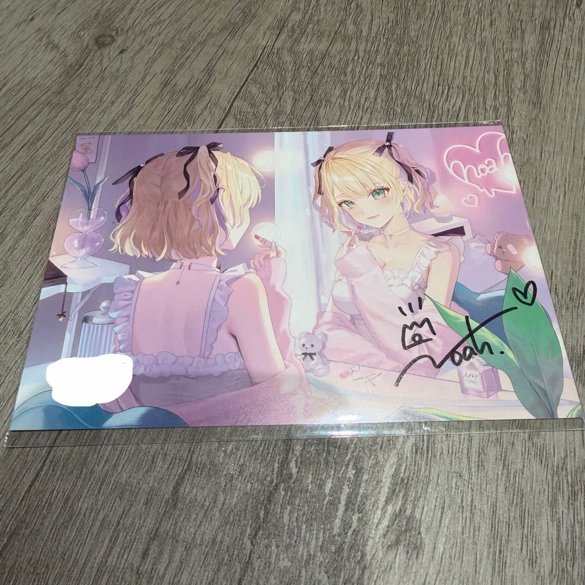 兎田ぺこら 2020 誕生日記念直筆サイン入りポストカード ホロライブ
