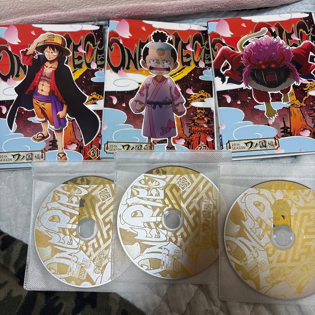 新品ケース交換済み ONE PIECE ワンピース 20THシーズン ワノ国編 DVD