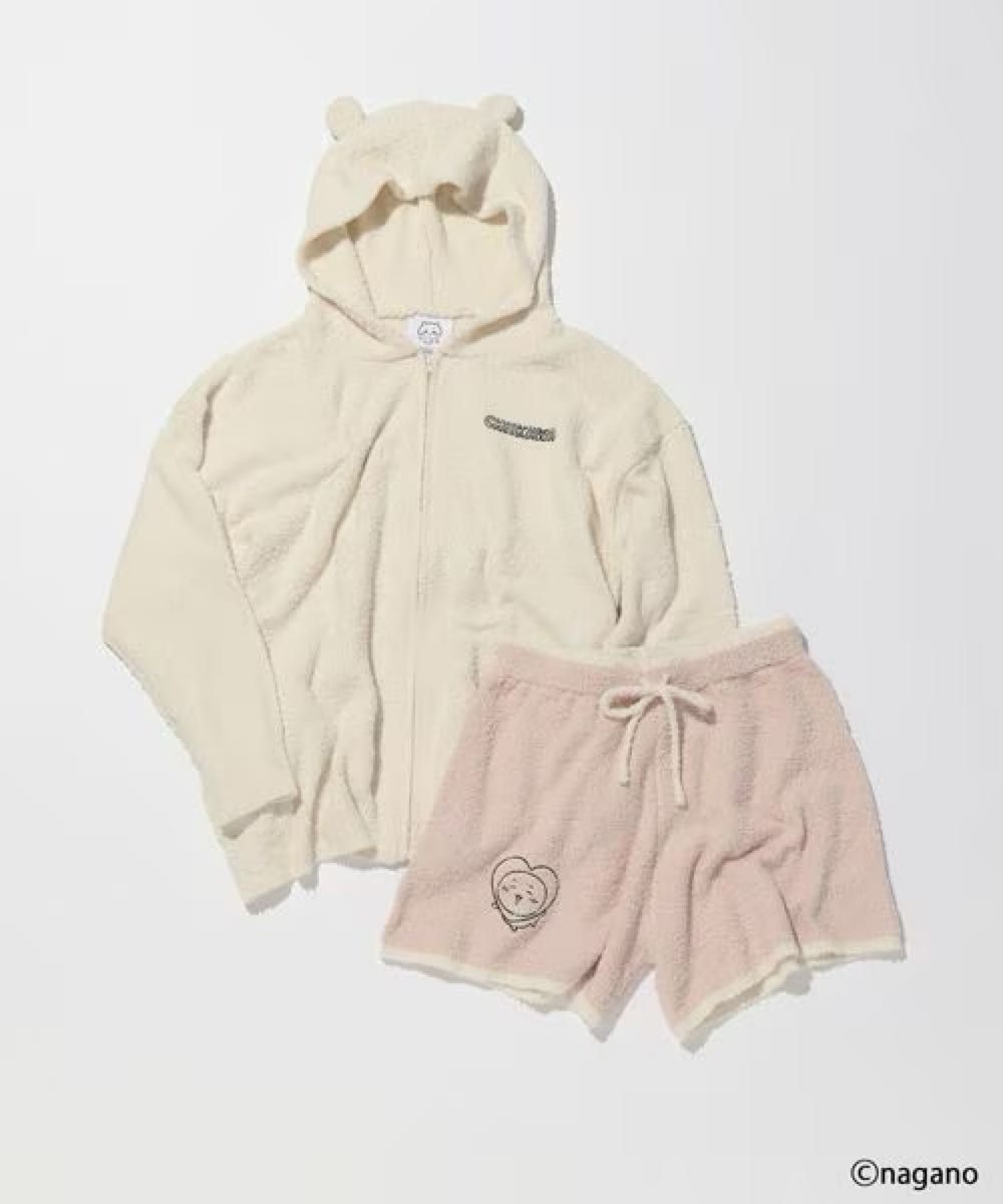 ローリーズファーム ちいかわ ニットカーディガン うさぎ｜Yahoo