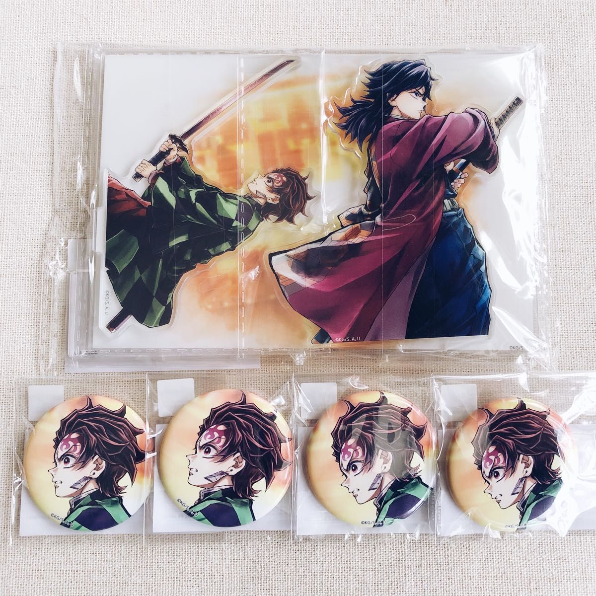 鬼滅の刃 C106 「繋ぐ」描き下ろしイラストWEBSHOPくじ01「炭治郎と