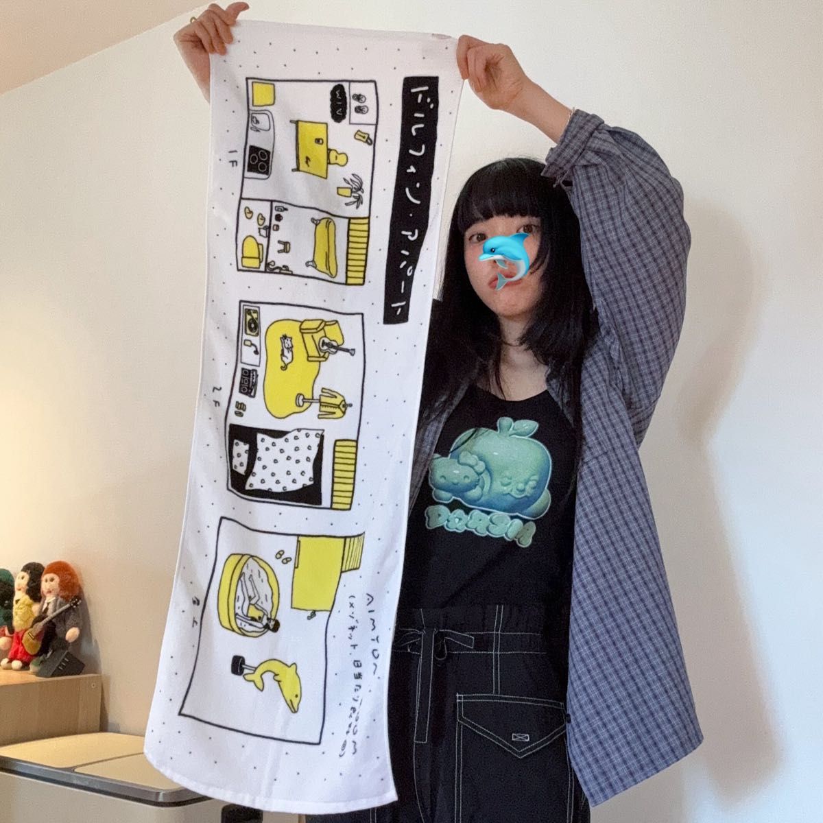 あいみょん 参戦ヘアクリップ ドルフィンアパート ライブグッズ 6種類