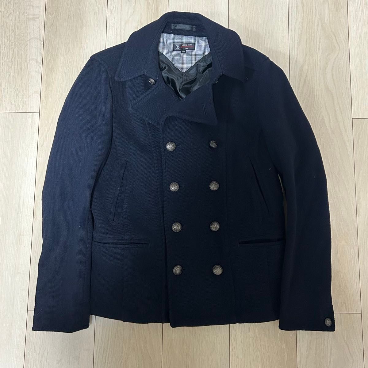 希少】COMME des GARCONS HOMME ピーコート XS Pコート ネイビー