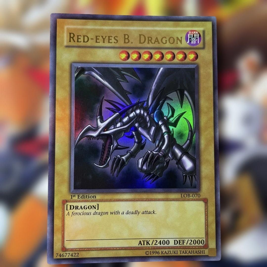 遊戯王 レッドアイズブラックドラゴン 旧アジア ウルトラ 1st Edition