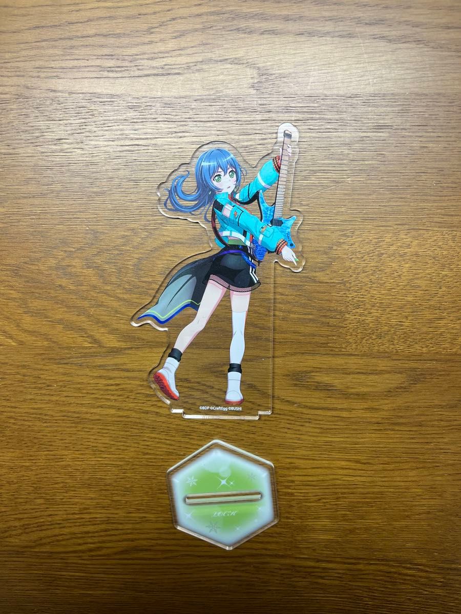 朝日六花 ロック クリアファイル 富士急 Holidays 2枚セット バンドリ