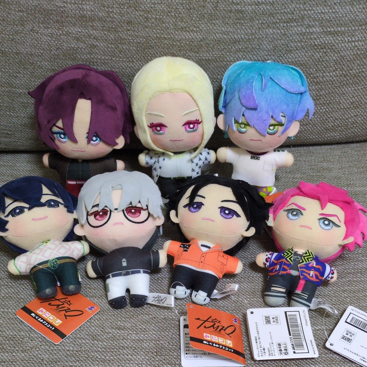 ジャンケットバンク みにコレ ぬいぐるみ マスコット コンプリート