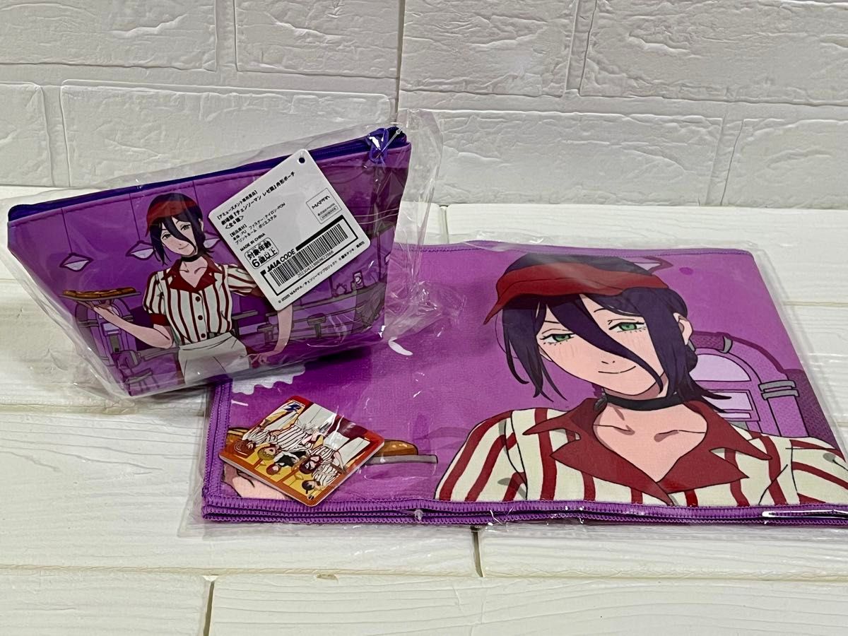 新品未開封 ラウンドワン限定 チェンソーマン chainsawman マフラー