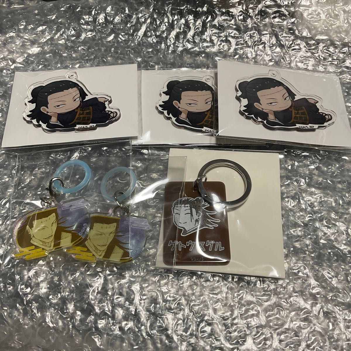 呪術廻戦 夏油傑 羂索 缶バッジ フィギュア アクリルキーホルダー 他