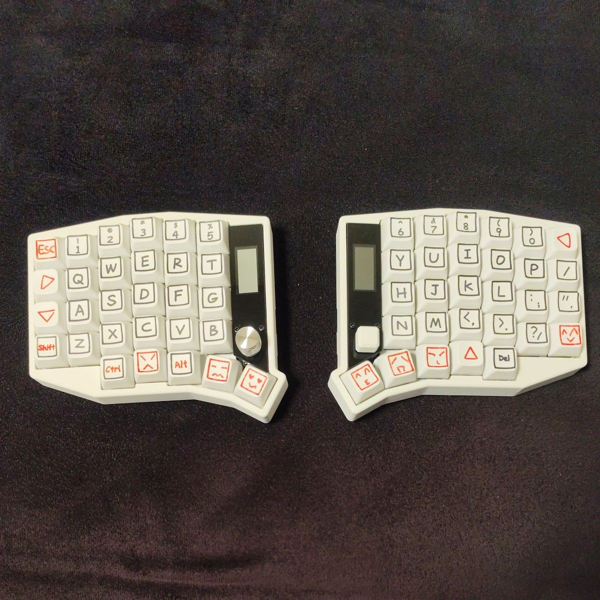 無線キーボード Zonkey Ver 2 ガスケットマウントケース 白 黒 黄色