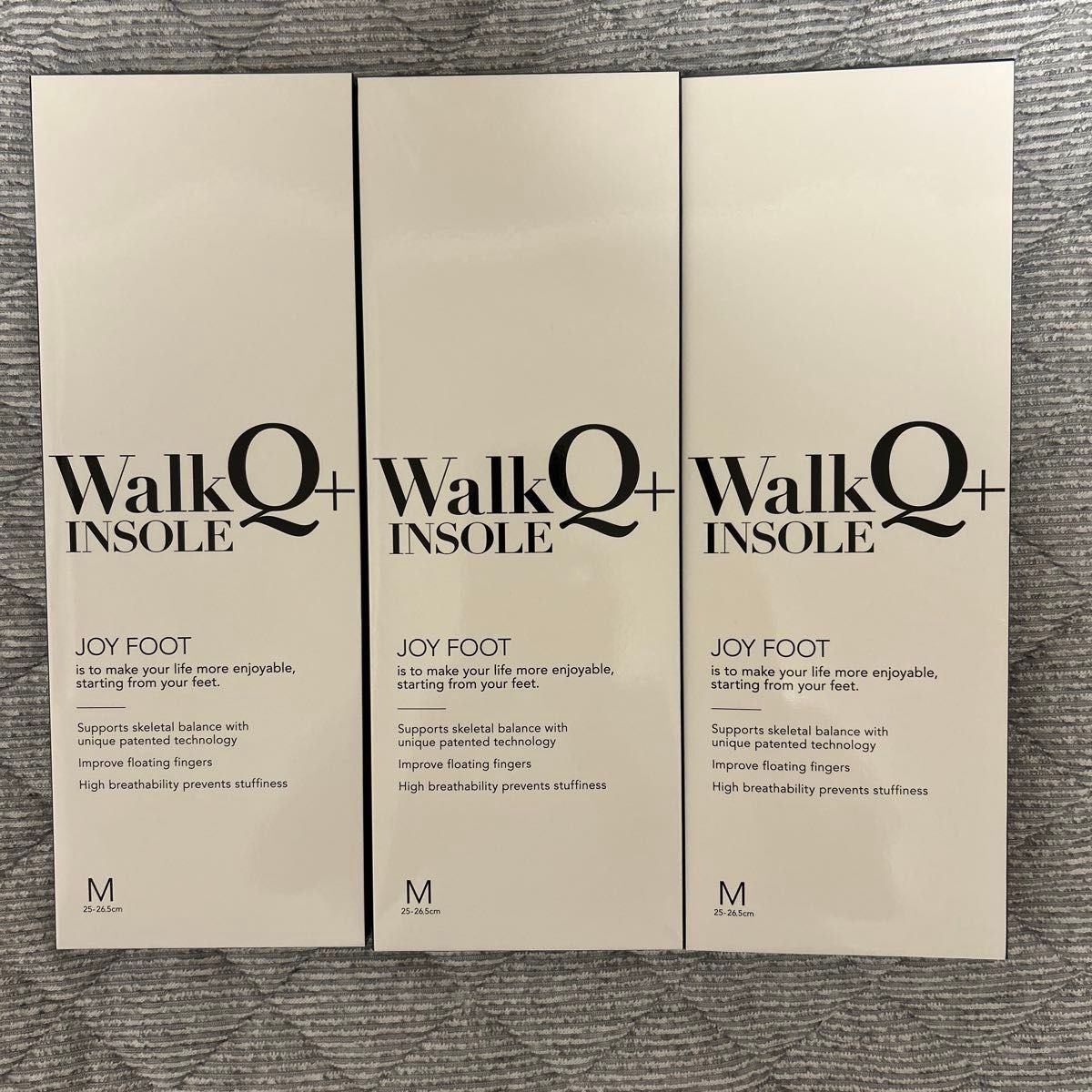 WalkQ ウォーキュットインソール XSサイズ 3箱セット｜Yahoo!フリマ