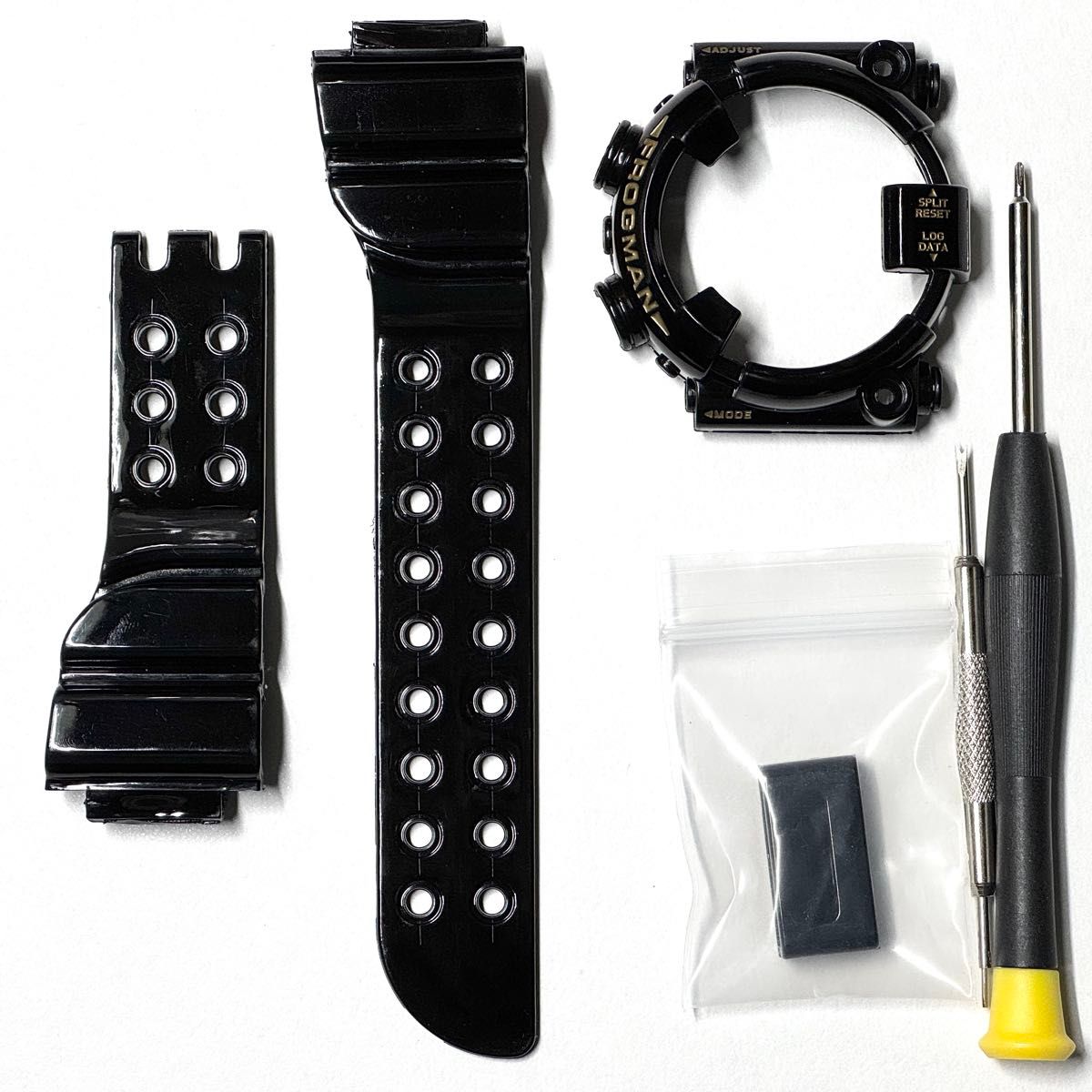 未使用カシオ純正ベルトベゼルセット初代フロッグマンDW-6300FROGMAN G