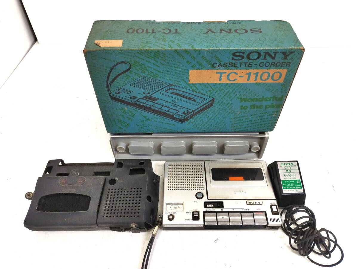 Yahoo!オークション -「sony tc-1100」の落札相場・落札価格