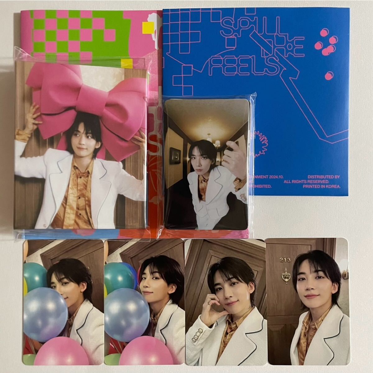 SEVENTEEN THE8 ミンハオ FACE THE SUN カラット盤 バインダー トレカ