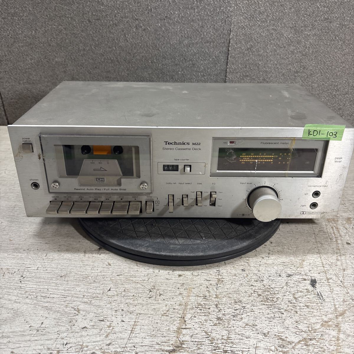 2026年最新】Yahoo!オークション -technicsカセットデッキ(一般)の中古