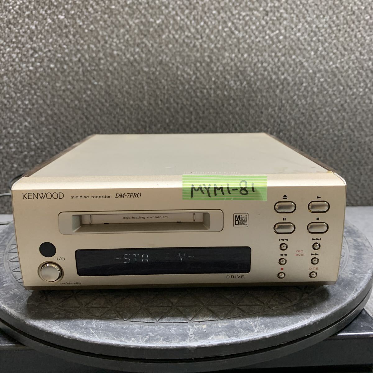 Yahoo!オークション -「kenwood dm-7pro」(一般) (MDデッキ)の落札相場
