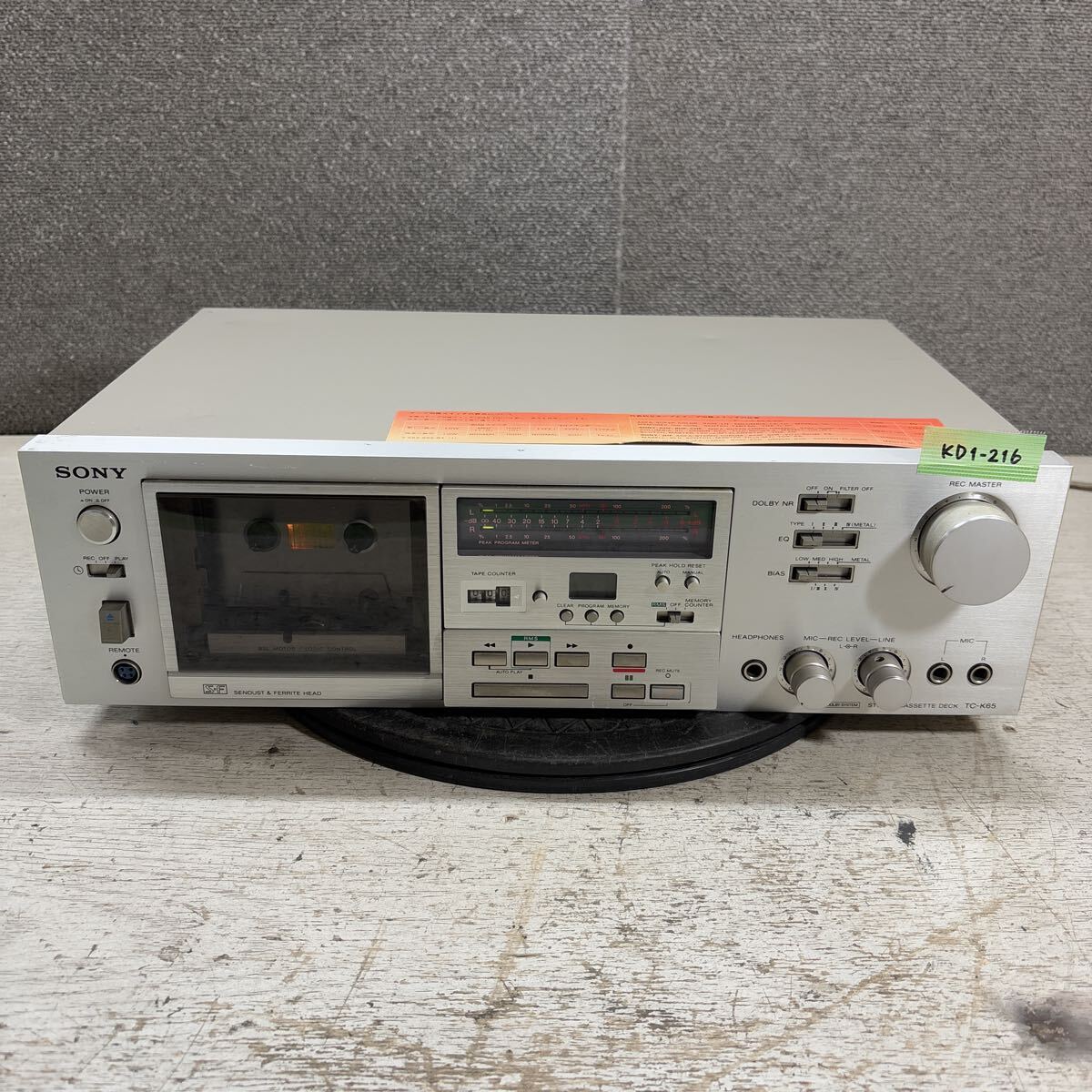 Yahoo!オークション -「sony tc k65」の落札相場・落札価格