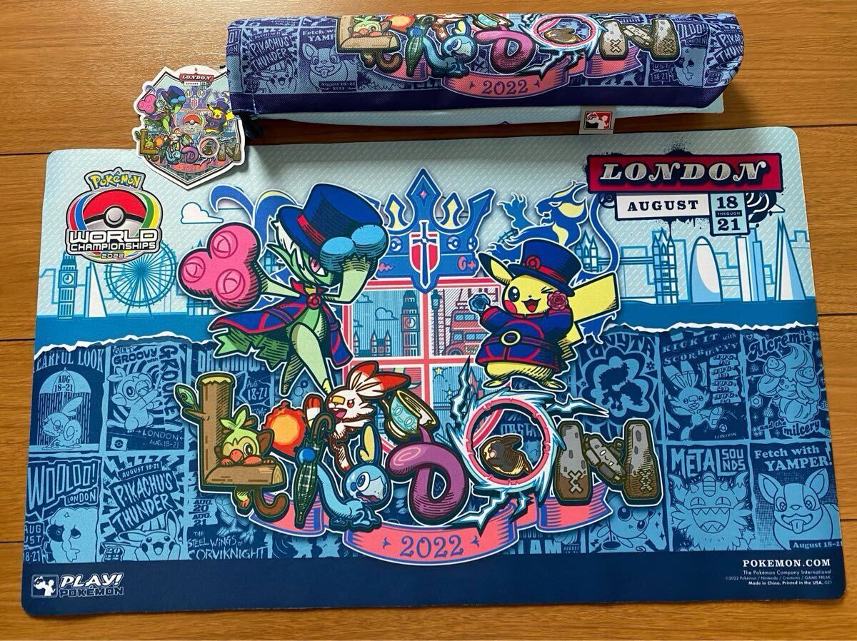 新品未使用 ポケモンカード wcs 2022 ロンドン プレイマット｜Yahoo