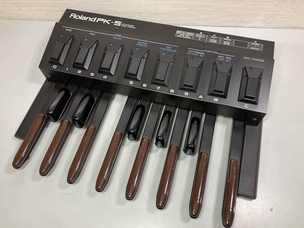 Yahoo!オークション -「roland pk-5」(MIDIキーボード、コントローラー
