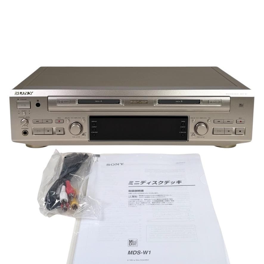 Yahoo!オークション -「sony mds w1」(MDデッキ) (オーディオ機器)の
