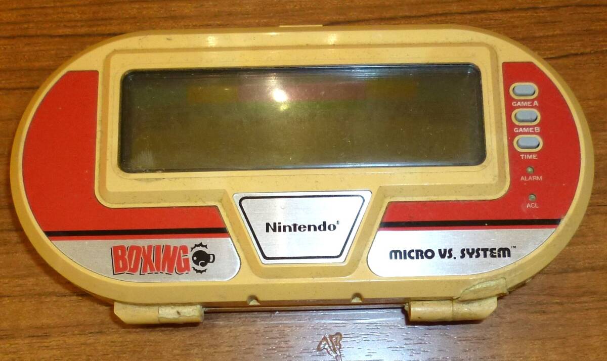Yahoo!オークション -「ボクシングゲーム」(ゲームウォッチ) (携帯型