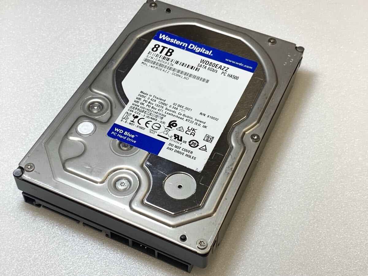 Western Digital WD80EAZZ ［WD Blue 8TB］ WD Blue 内蔵型