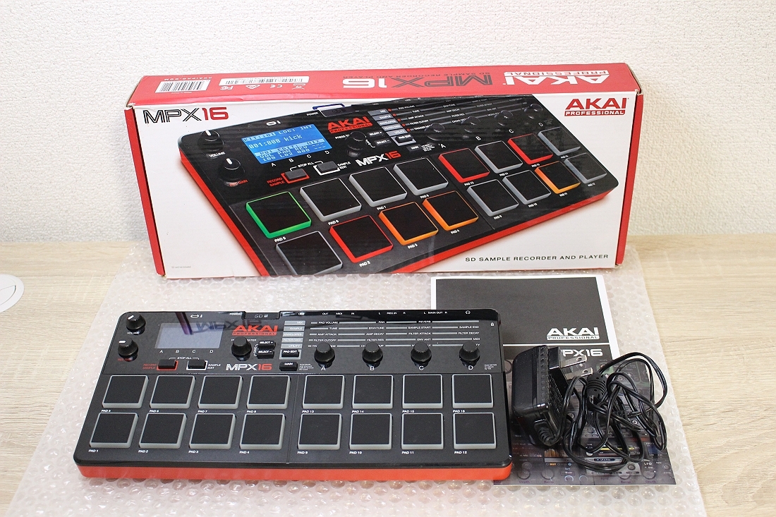 Yahoo!オークション -「akai mpx16」(楽器、器材) の落札相場・落札価格