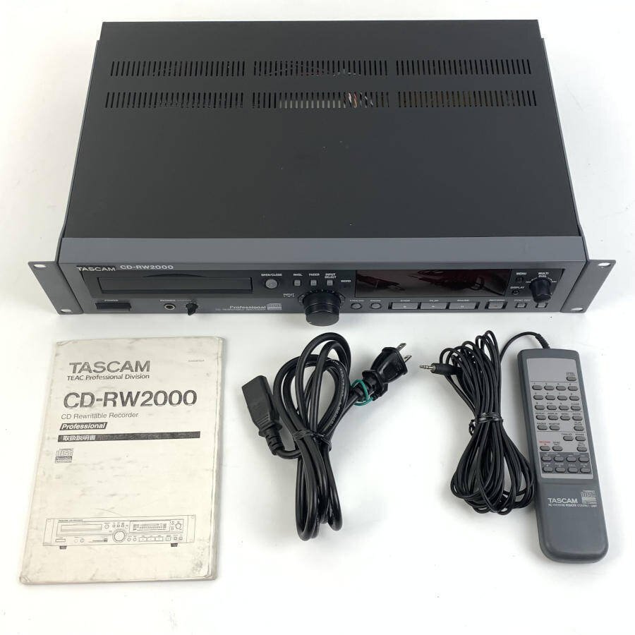 Yahoo!オークション -「tascam cd-rw2000」(CDデッキ) (オーディオ機器