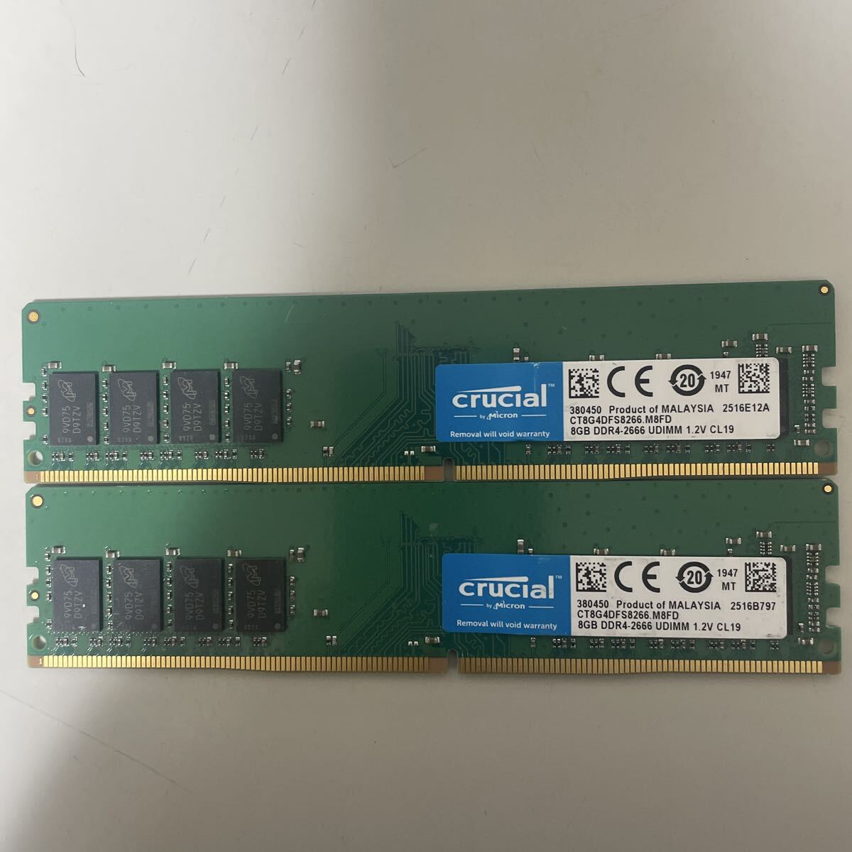 Yahoo!オークション -「crucial ddr4-2666 16gb」の落札相場・落札価格