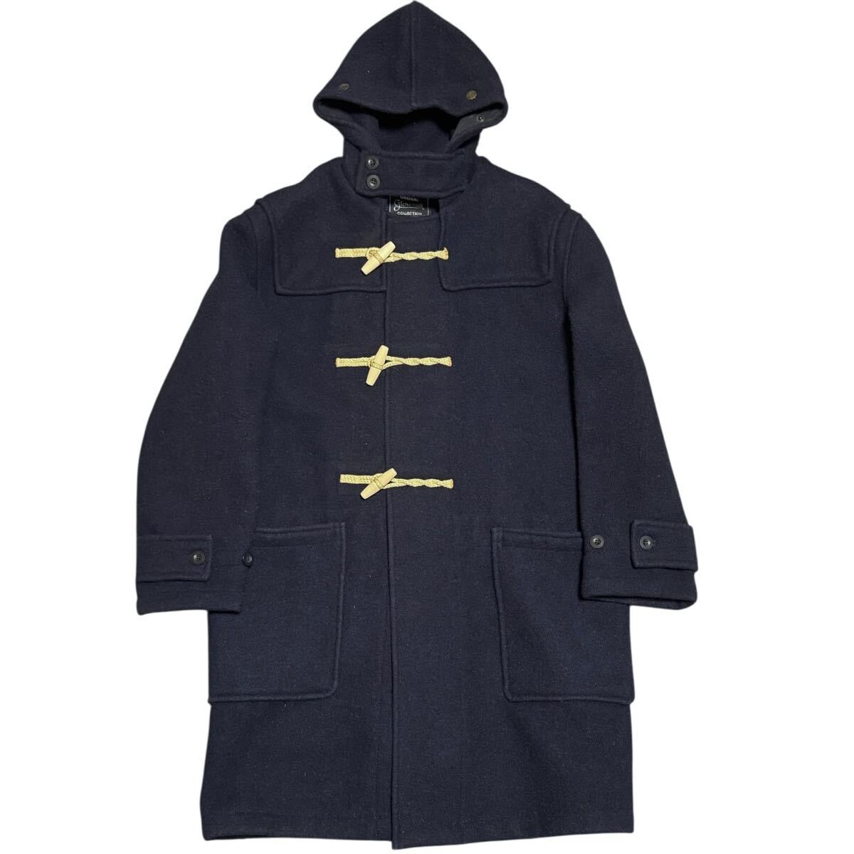 希少カラー【英国製】MOORBROOK ムーアブルック ヘリンボーン ダッフル