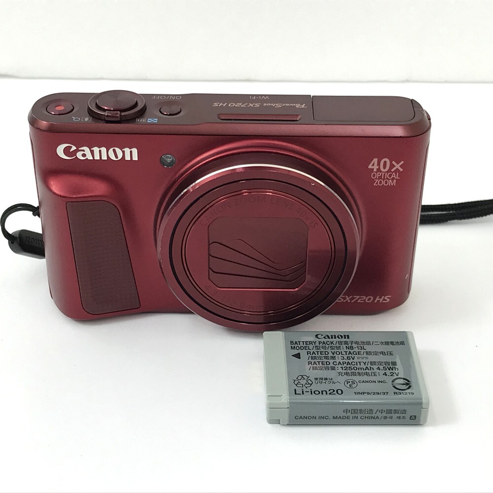 Yahoo!オークション -「キヤノン powershot sx720 hs レッド」の落札