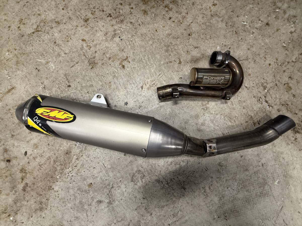 Yahoo!オークション -「wr250 fmf q4」の落札相場・落札価格