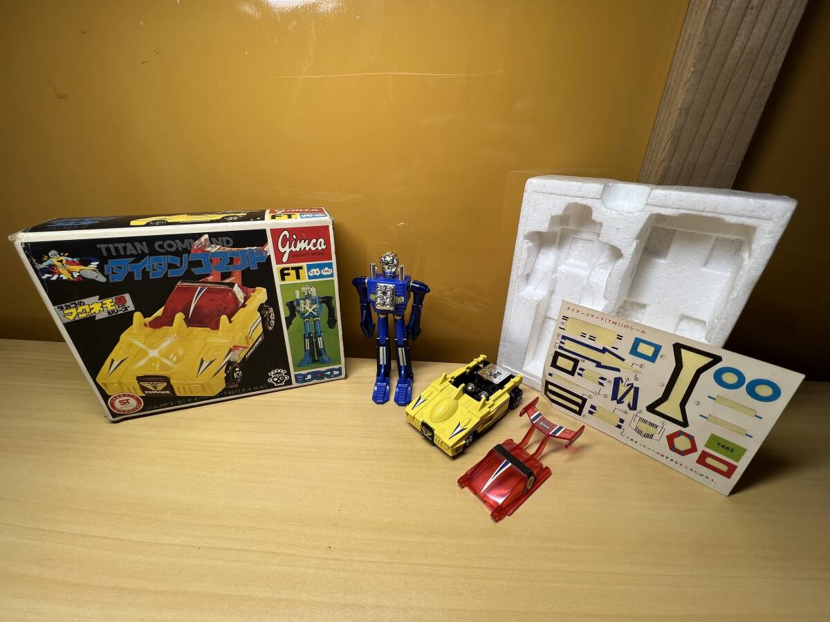 Yahoo!オークション -「ミクロマン タイタンコマンド」の落札相場