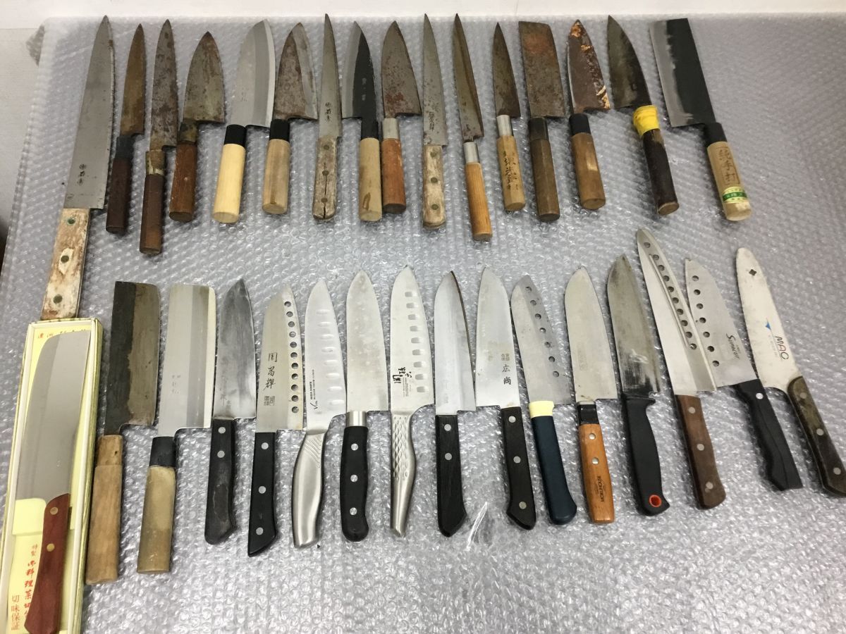 Yahoo!オークション -「堺刀司」(セット) (包丁)の落札相場・落札価格
