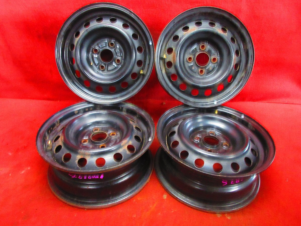 Yahoo!オークション -「シエンタ 鉄 ホイール」(純正品) (4穴)の落札