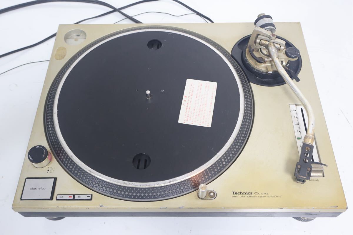 Yahoo!オークション -「technics sl-1200 mk2」の落札相場・落札価格