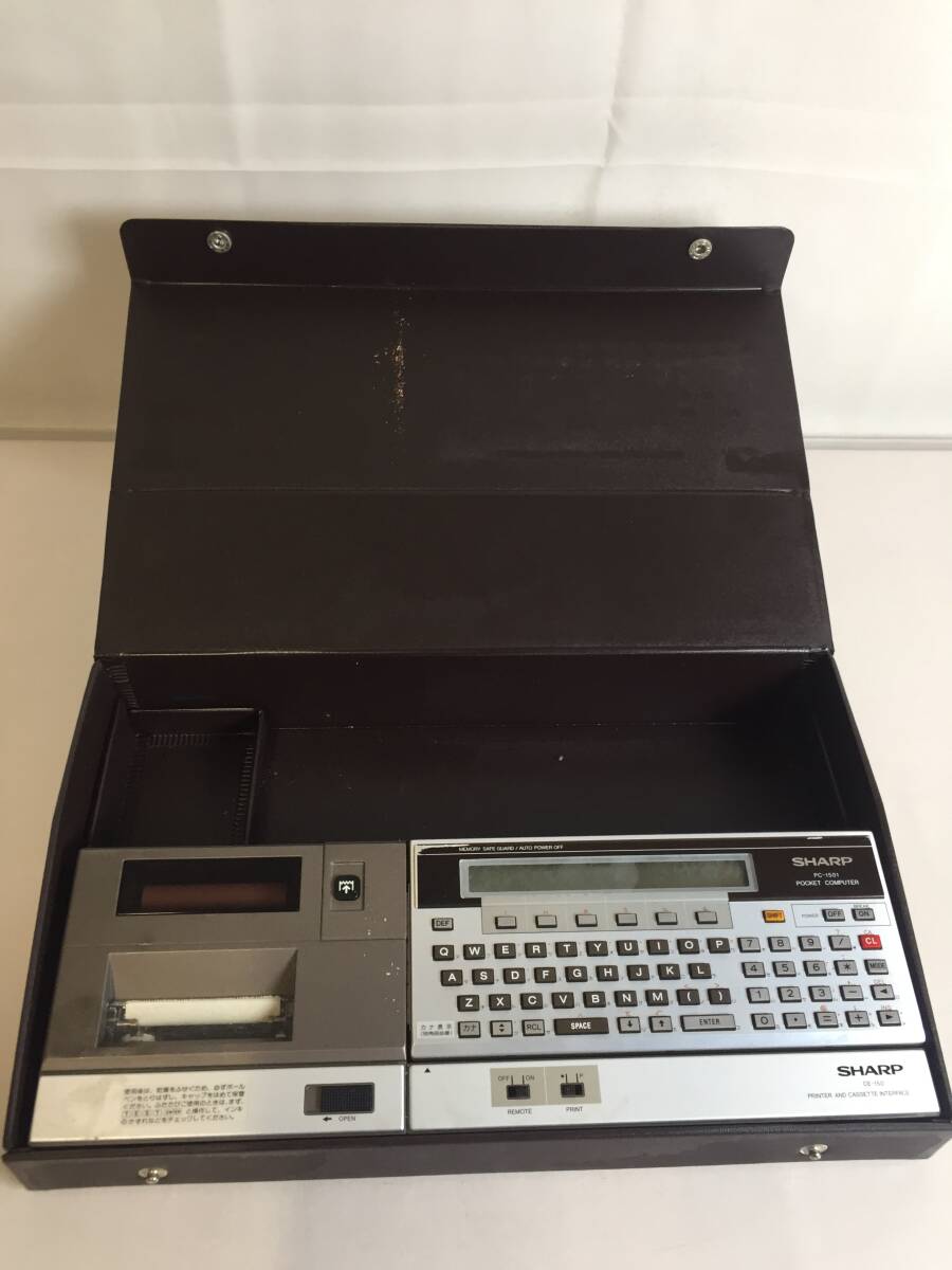 Yahoo!オークション -「sharp pc-1501」(コンピュータ) の落札相場