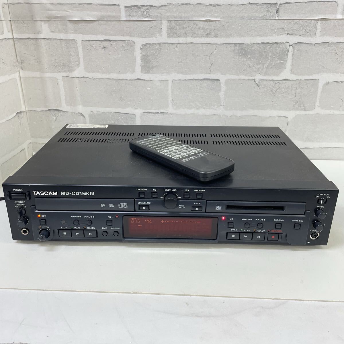 Yahoo!オークション -「tascam md-cd1mk3」の落札相場・落札価格