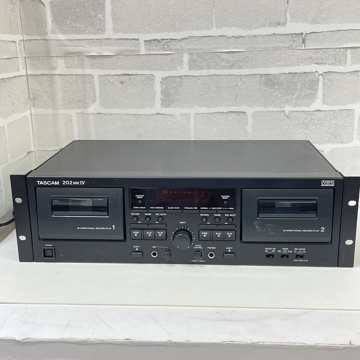 Yahoo!オークション -「tascam 202」(カセットデッキ) (オーディオ機器
