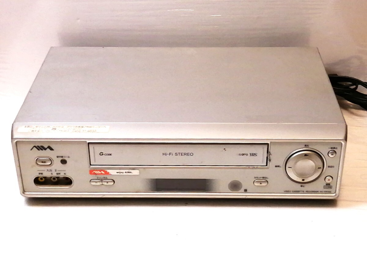 Yahoo!オークション -「(aiwa アイワ)」(VHSビデオデッキ) (ビデオ