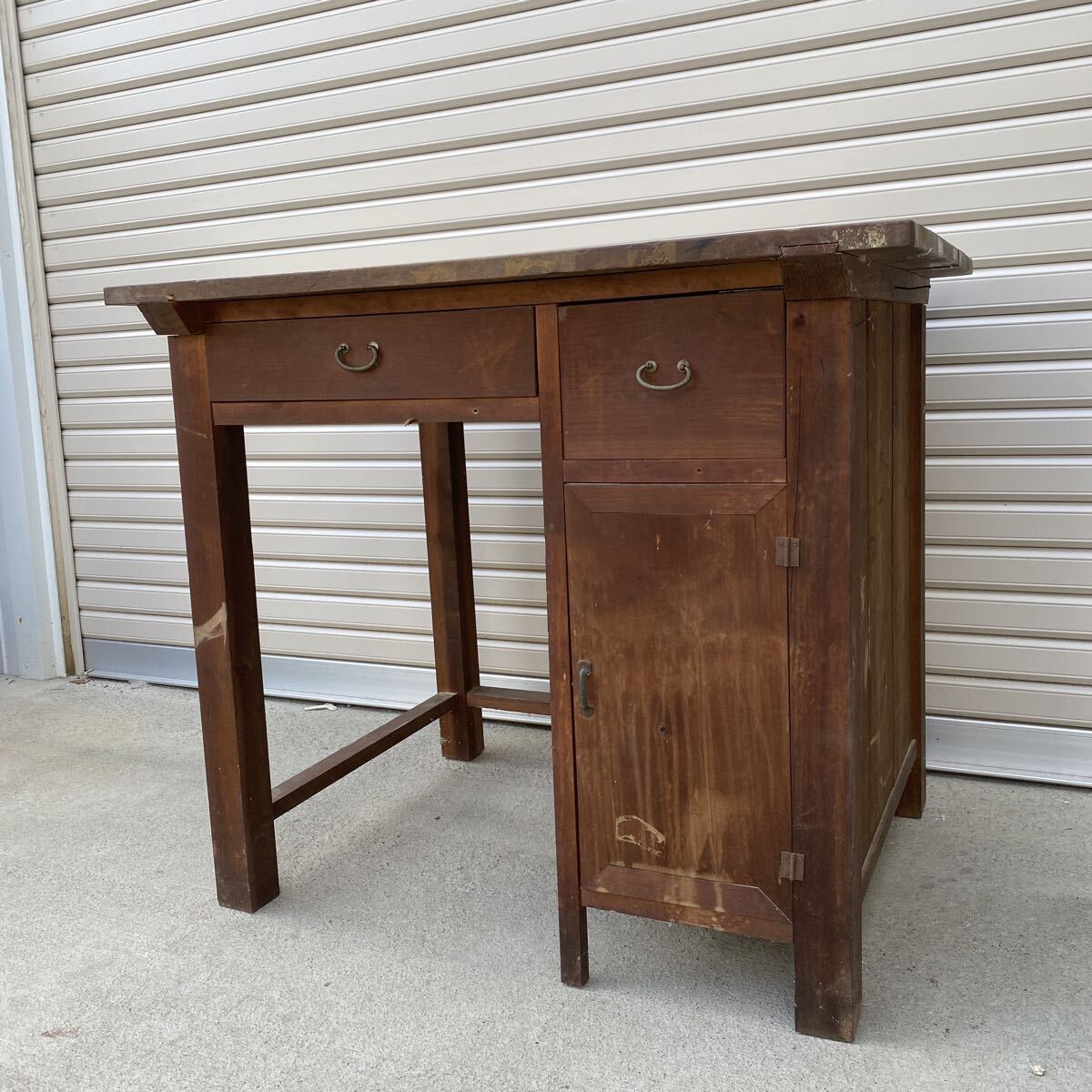 Yahoo!オークション -「昭和レトロ 学習机」の落札相場・落札価格