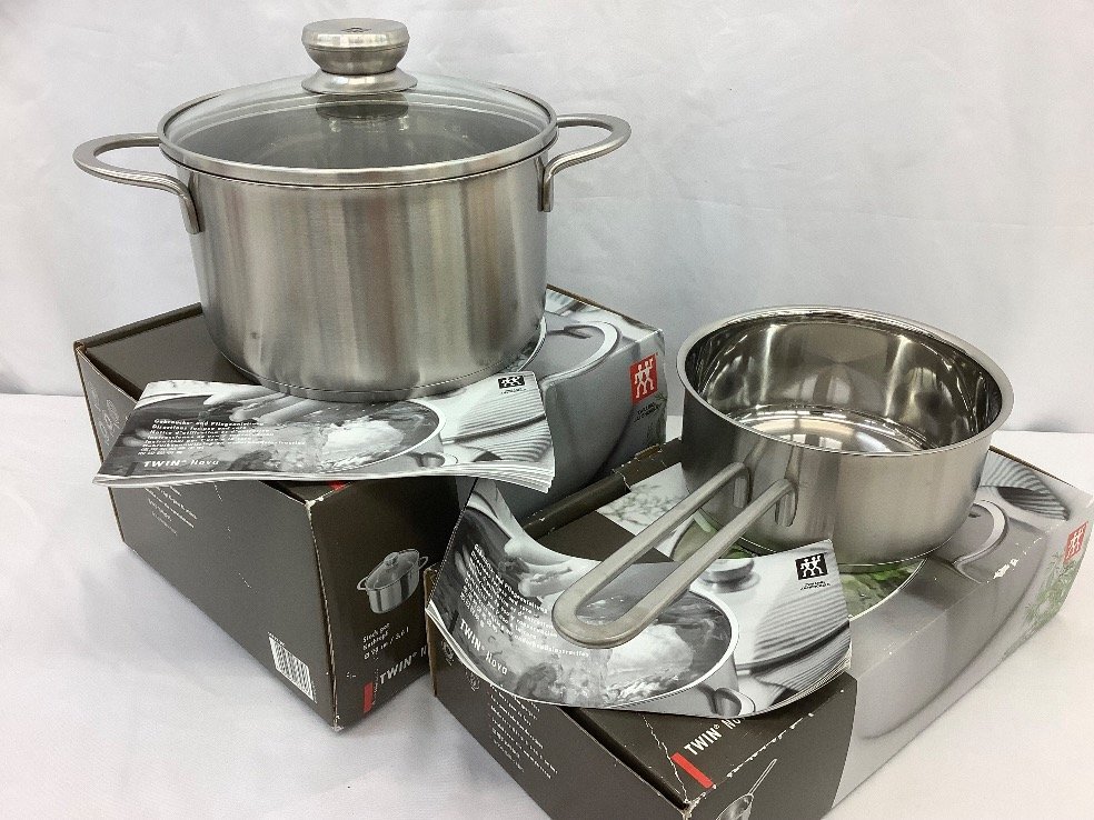 Yahoo!オークション -「zwilling ツヴィリング」(両手鍋) (鍋)の落札