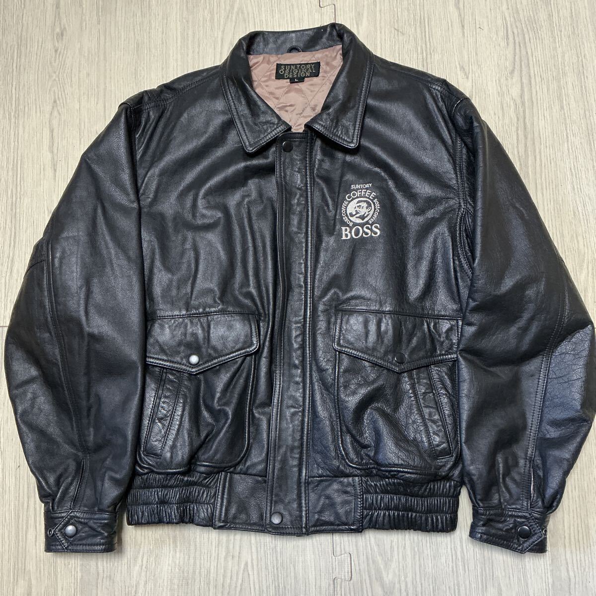 Yahoo!オークション -「サントリー boss 革ジャン」の落札相場・落札価格